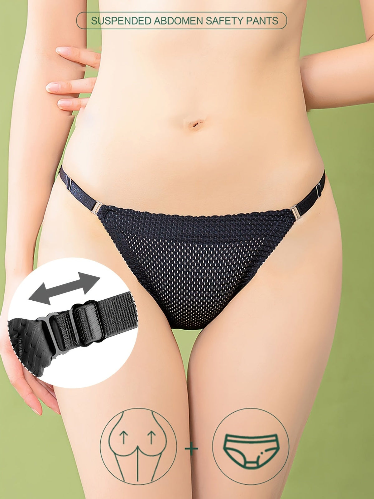 Invisible Boost Fake Butt Lifting Bikini Panties for Women – Ultra-Thin Breathable and Seamless Women's Lingerie for Natural Enhancement and All-Day Comfort