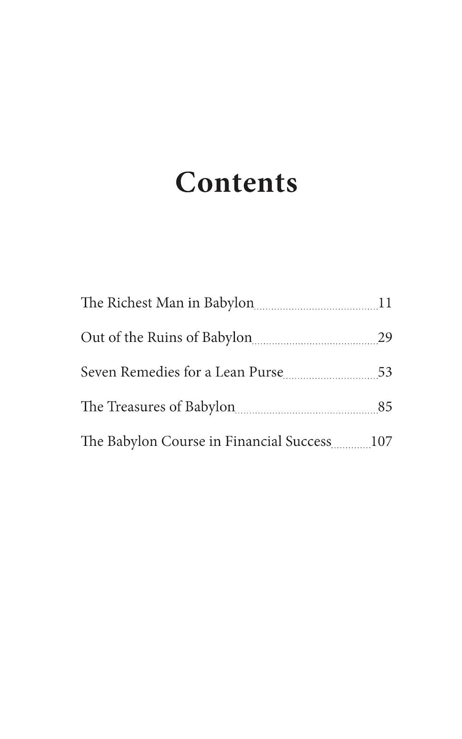 The Richest Man in Babylon Simple Financial Principles Book