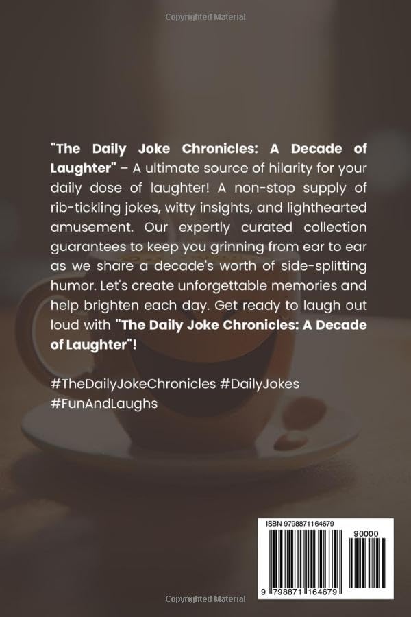 The Daily Joke Chronicles A Decade of Laughter Book