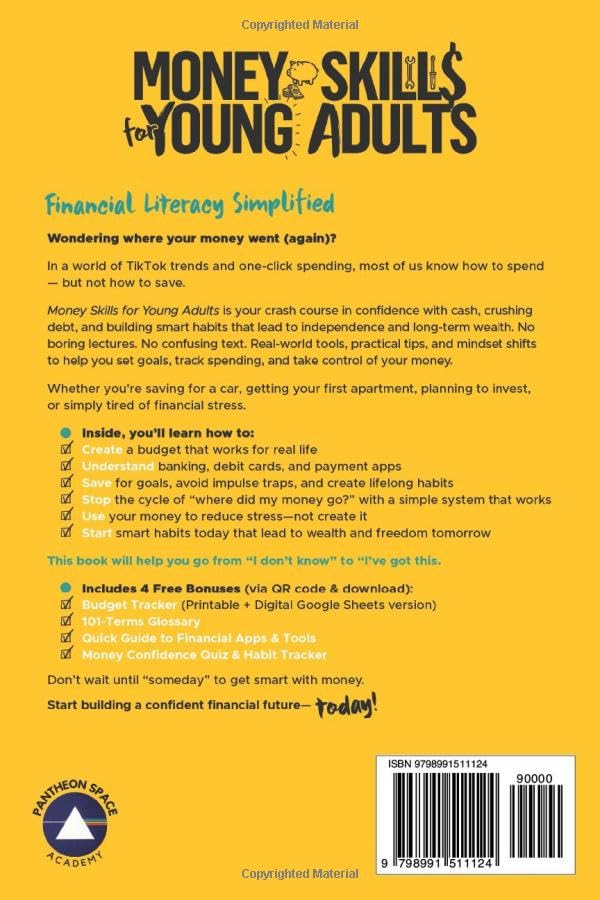 Money Skills for Young Adults Smart Financial Habits Book