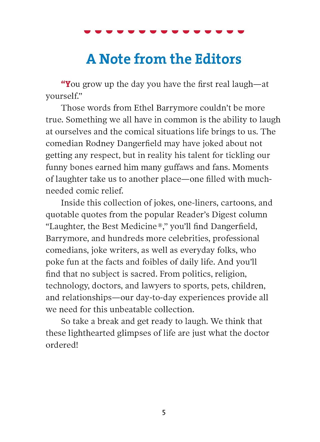 Laughter Really Is the Best Medicine Book