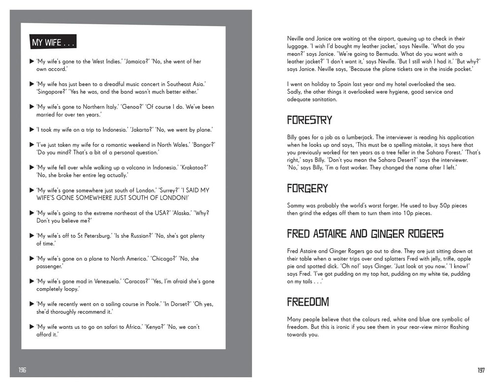 3000 Jokes 2997 Laughs Book