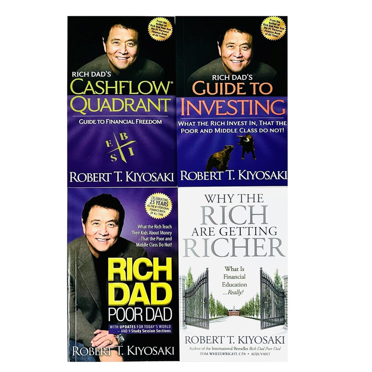 Robert T. Kiyosaki 4 Books Collection Set Book