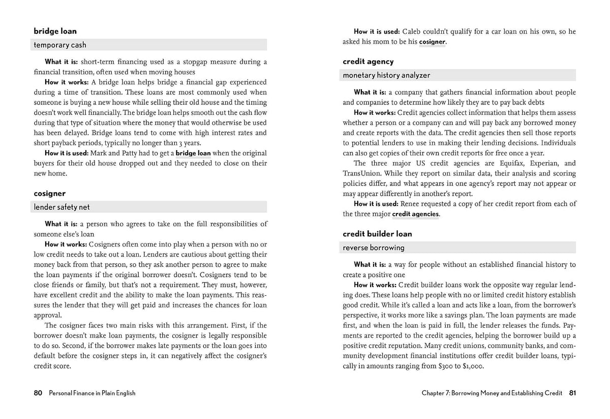 Personal Finance in Plain English Book