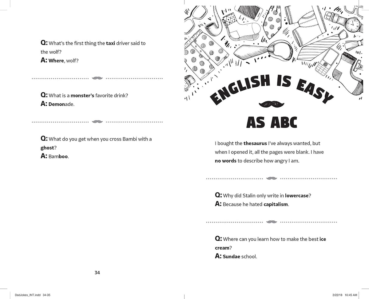 Dad Jokes Book