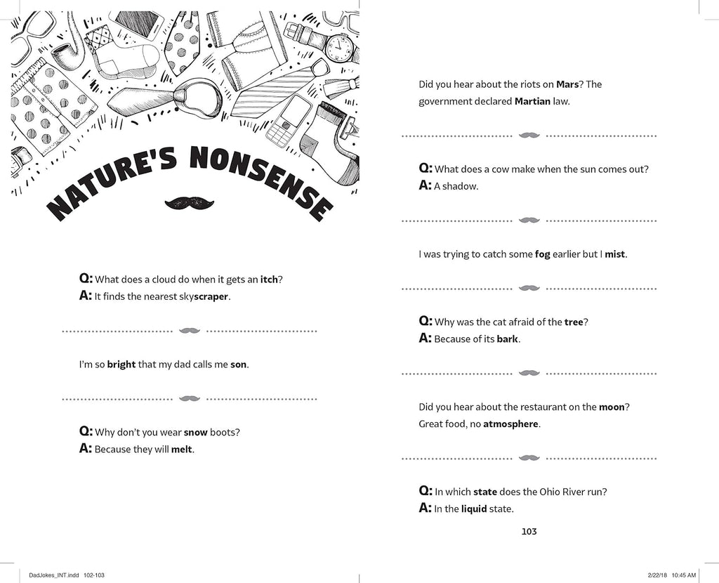Dad Jokes Book