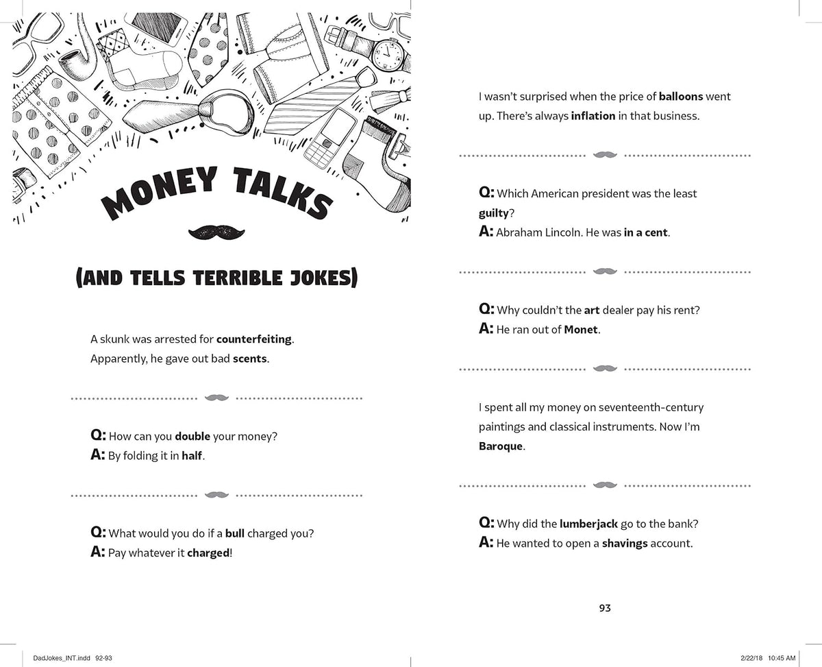 Dad Jokes Book