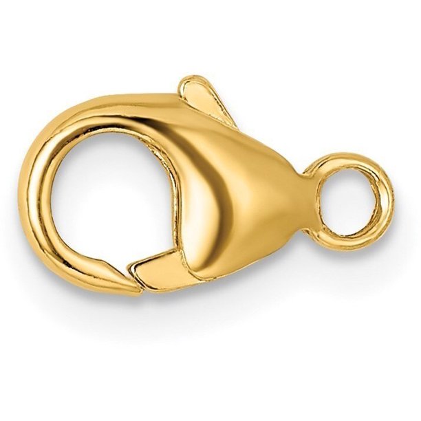 Lobster Claw, 14k Gold Filled Clasp for Permanent Jewelry, 9x5mm, YG