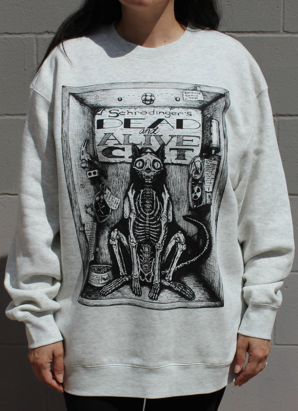 Schrödinger's Cat Crewneck Sweatshirt