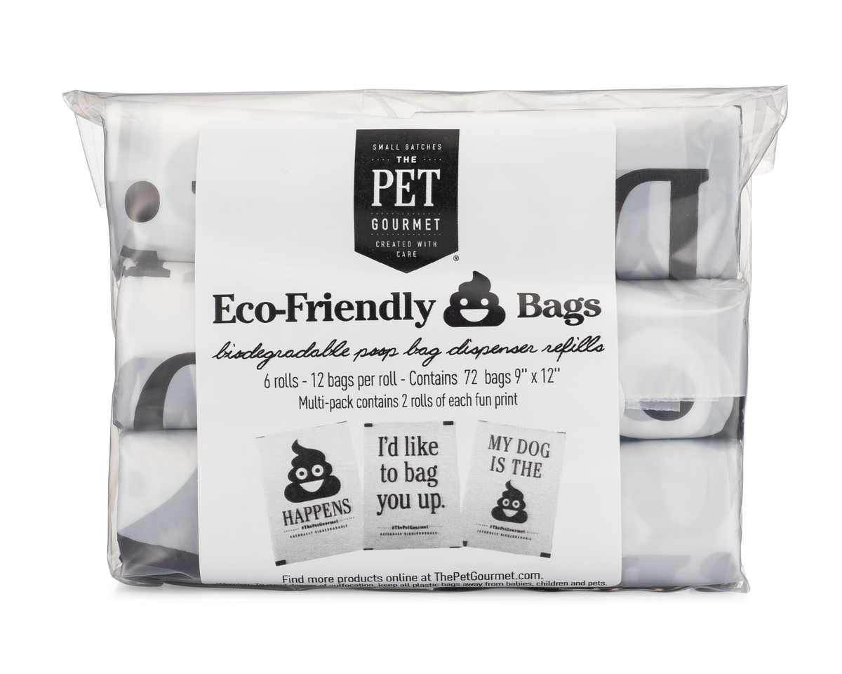 Eco-Friendly Poop Bags - 6 Refill Rolls