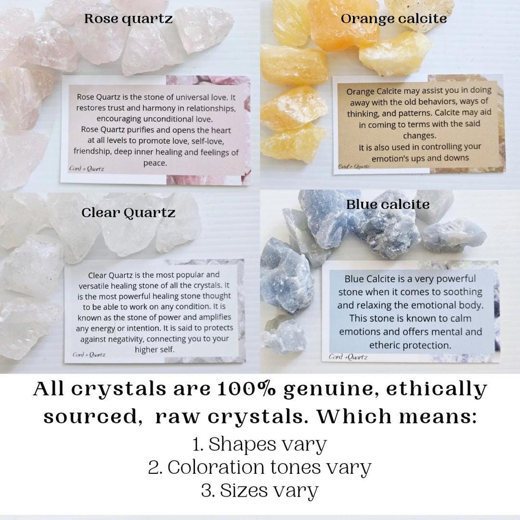 Macrame wrapped crystal keychain DIY craft kit.