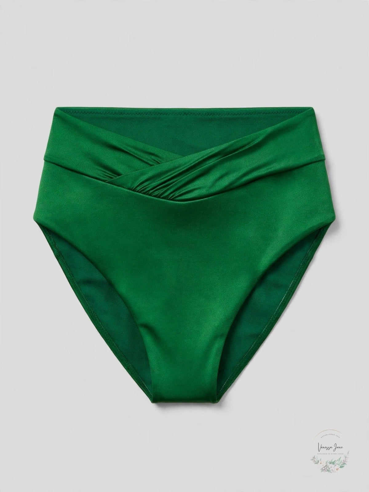 Adore Me Womens Tanisha Swimwear High-Waist Bikini Bottom - Small