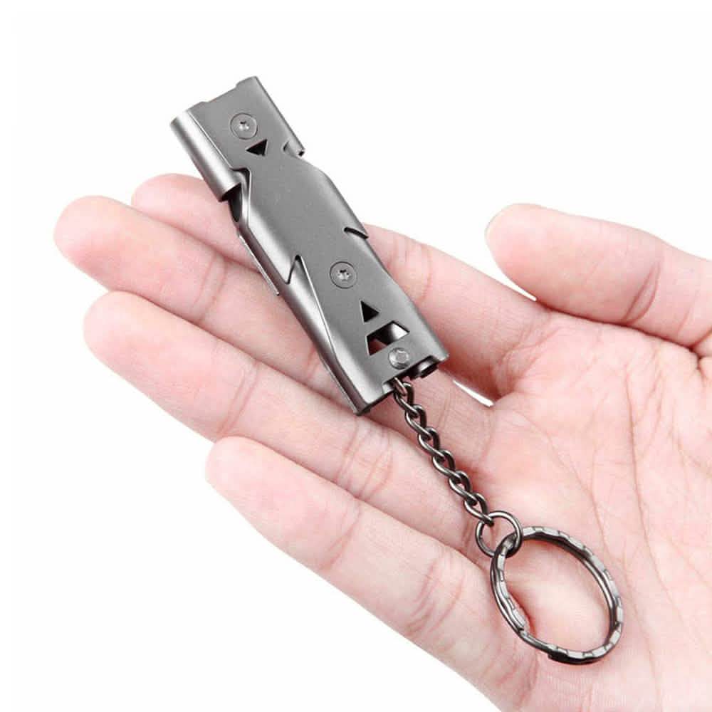 Stainless Emergency Outdoor Survival Whistle